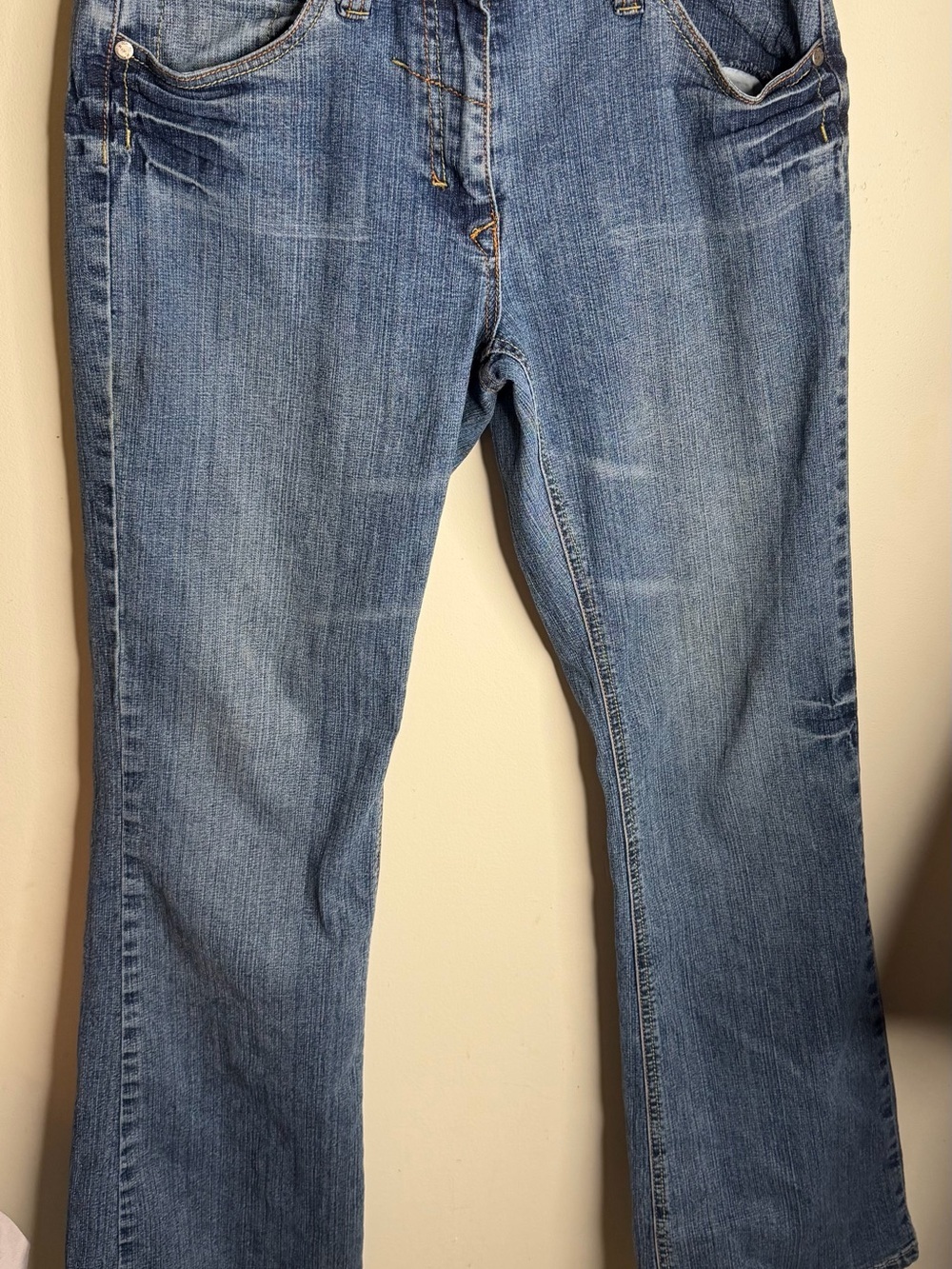 Y2K RVT Medium Blue Bootcut Jeans - Picture 2 of 7